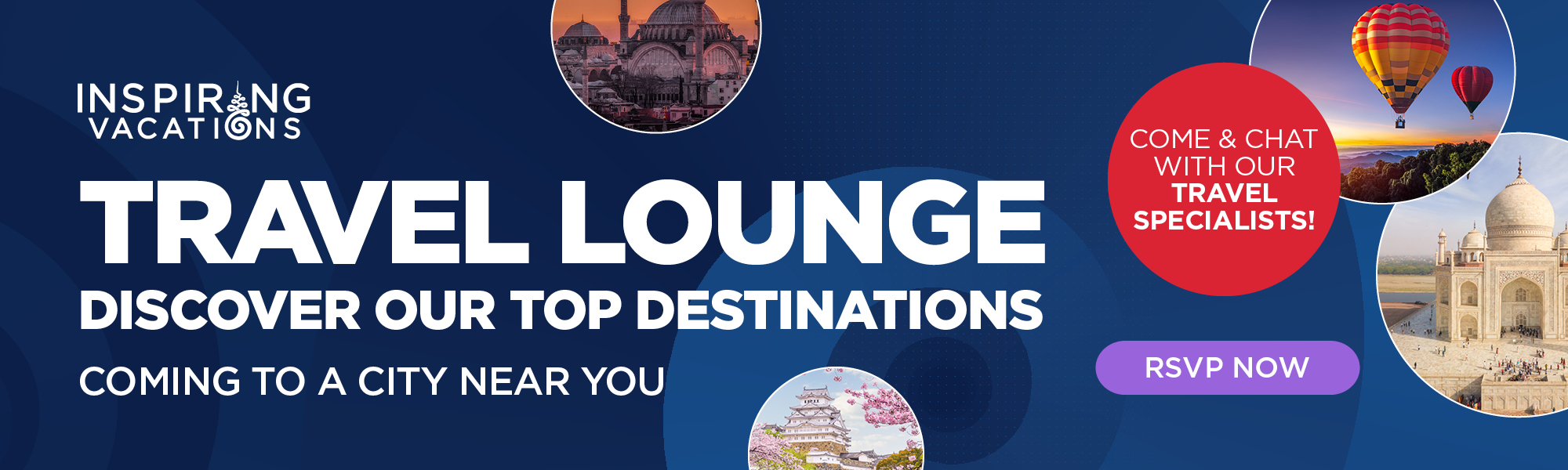 Register now for our Western Australia Travel Lounges