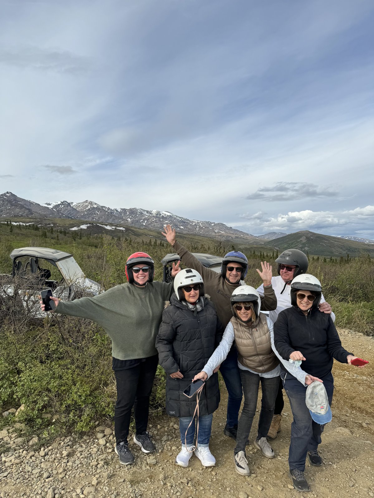 Traveller in Denali National Park, Alaska