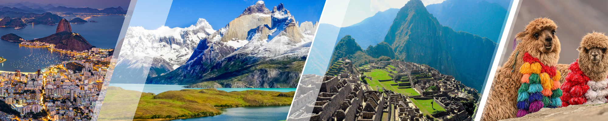 South America destination banner